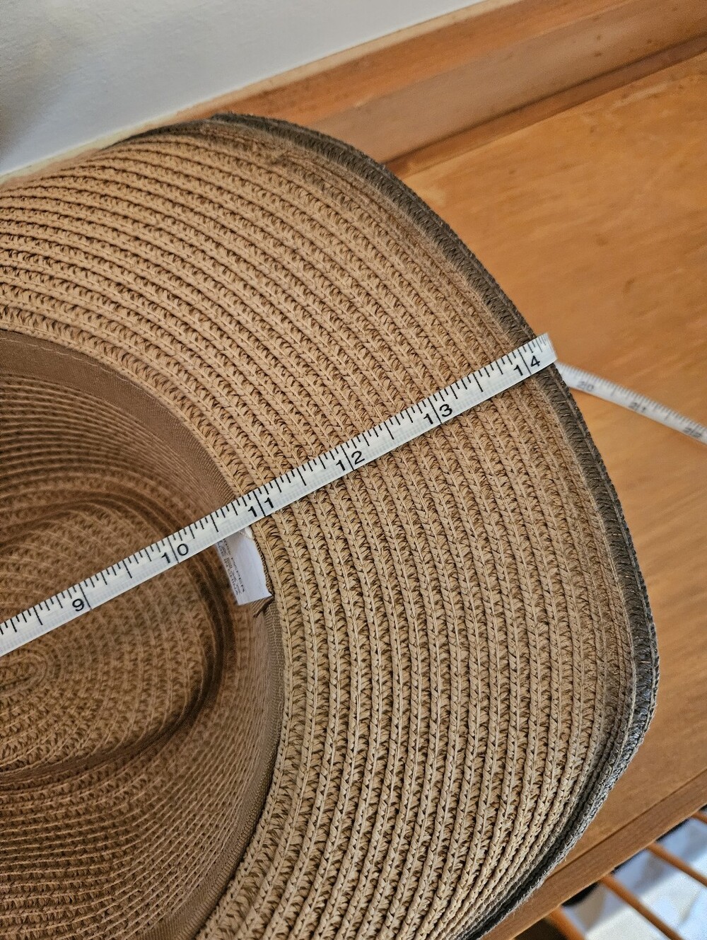 Two Tone Western Cowgirl Straw Hat With Longhorn - Picture 8 of 10